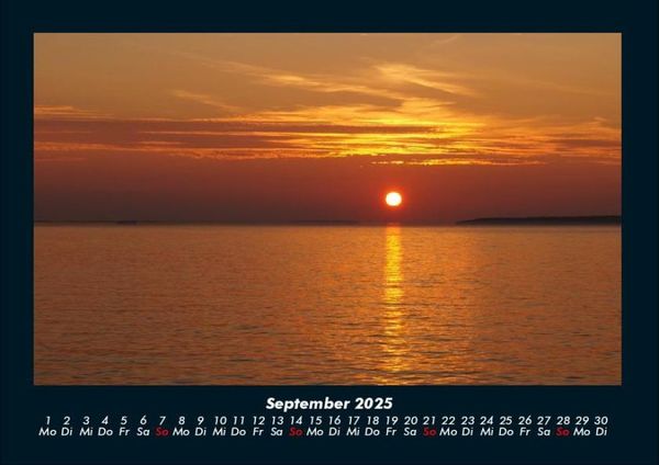Produktbild: Sonnenunterg&auml;nge 2025 Fotokalender DIN A4