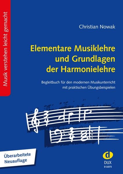 Produktbild: Elementare Musiklehre und Grundlagen der Harmonielehre