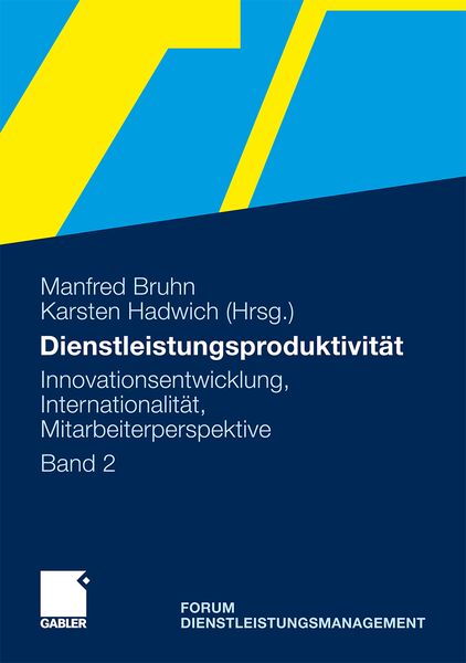 Produktbild: Dienstleistungsproduktivit&auml;t
