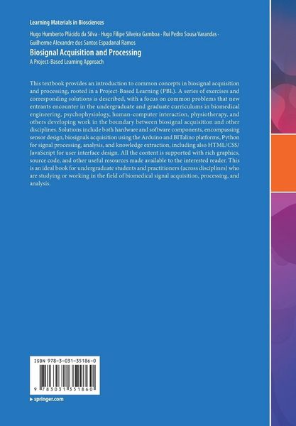 Produktbild: Biosignal Acquisition and Processing