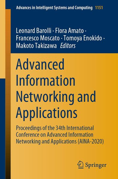 Produktbild: Advanced Information Networking and Applications