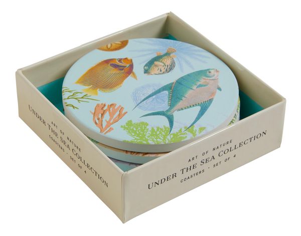 Produktbild: Art of Nature: Under the Sea Coaster Set (Set of 4)