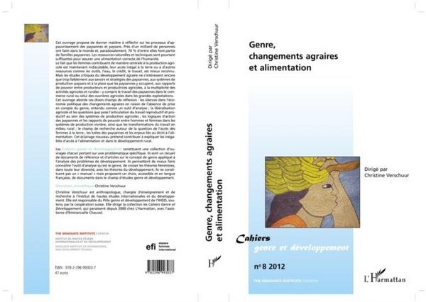 Produktbild: Genre, changements agraires et alimentation