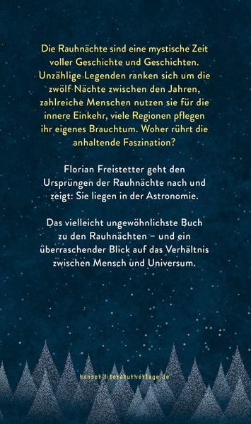 Produktbild: Die Astronomie der Rauhn&auml;chte