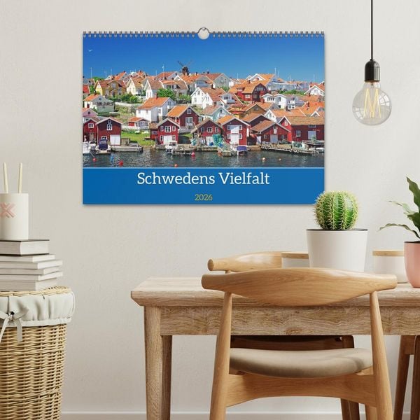 Produktbild: Schwedens Vielfalt (Wandkalender 2026 DIN A3 quer), CALVENDO Monatskalender