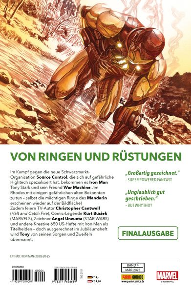 Produktbild: Cantwell, C: Iron Man: Der Eiserne