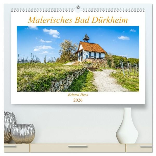 Produktbild: Malerisches Bad D&uuml;rkheim (hochwertiger Premium Wandkalender 2026 DIN A2 quer), Kunstdruck in Hochglanz