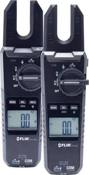 Produktbild: FLIR VT8-1000 Stromzange digital CAT IV 600 V, CAT III 1000V Anzeige (Counts): 6000