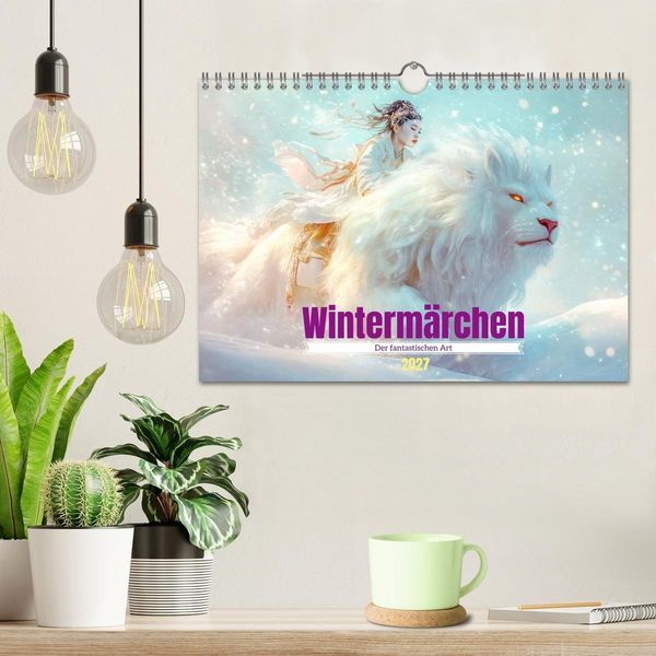 Produktbild: Winterm&auml;rchen - Der fantastischen Art (Wandkalender 2027 DIN A4 quer), CALVENDO Monatskalender
