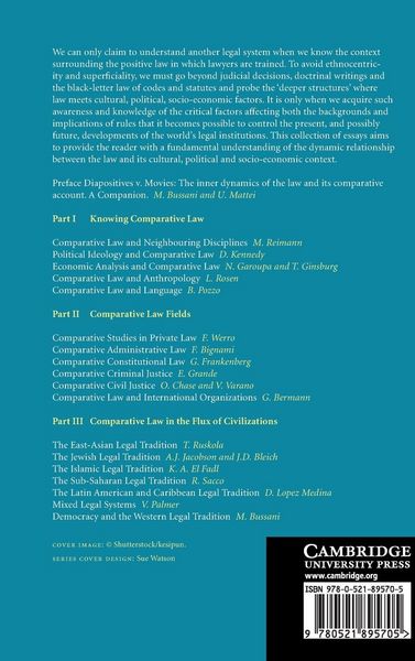 Produktbild: The Cambridge Companion to Comparative Law