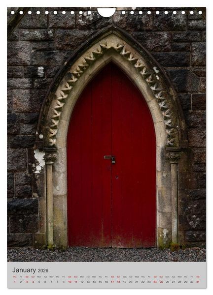 Produktbild: Doors of the world (Wall Calendar 2026 DIN A4 portrait), CALVENDO 12 Month Wall Calendar