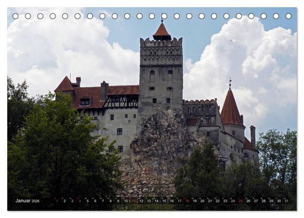 Produktbild: Unterwegs in und um Kronstadt (Tischkalender 2026 DIN A5 quer), CALVENDO Monatskalender