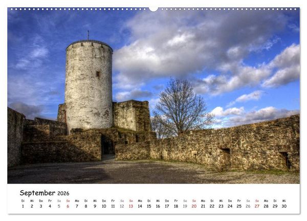 Produktbild: Die sch&ouml;nsten Orte der Eifel - Reifferscheid (hochwertiger Premium Wandkalender 2026 DIN A2 quer), Kunstdruck in Hochglanz