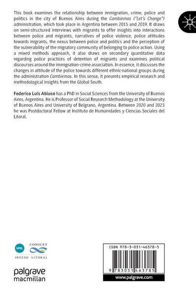 Produktbild: Police, Politics and the Immigration-Crime Nexus
