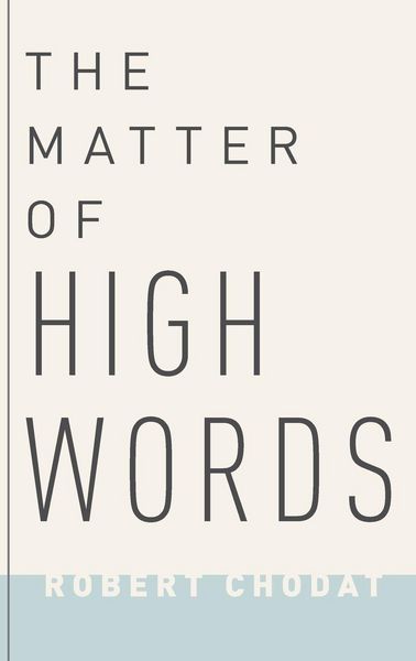 Produktbild: Matter of High Words