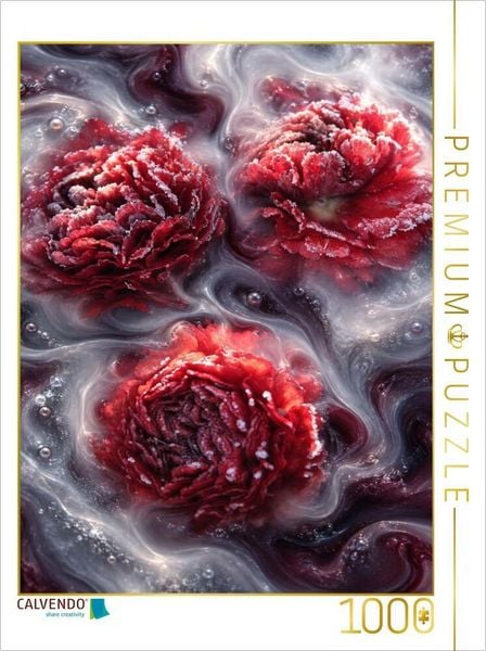 CALVENDO Puzzle Ein Motiv aus dem Kalender Blüten in der Schwebe | 1000 Teile Lege-Größe 64 × 48 cm Foto-Puzzle für glückliche Stunden