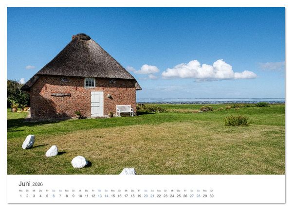 Produktbild: S&oslash;nderjylland - D&auml;nemarks S&uuml;den (Wandkalender 2026 DIN A2 quer), CALVENDO Monatskalender