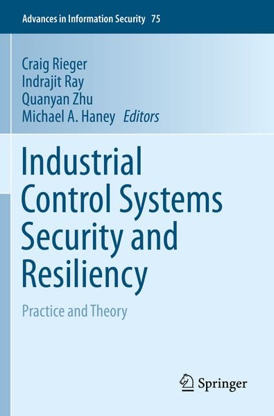 Produktbild: Industrial Control Systems Security and Resiliency