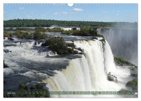 Produktbild: Mein S&uuml;damerika, mein Iguazu (Wandkalender 2026 DIN A3 quer), CALVENDO Monatskalender