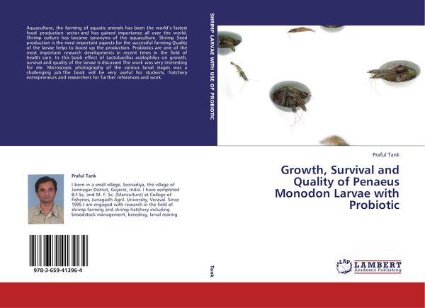 Produktbild: Growth, Survival and Quality of Penaeus Monodon Larvae with Probiotic