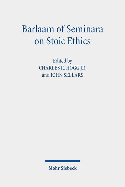Produktbild: Barlaam of Seminara on Stoic Ethics