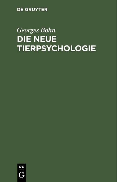 Produktbild: Die Neue Tierpsychologie