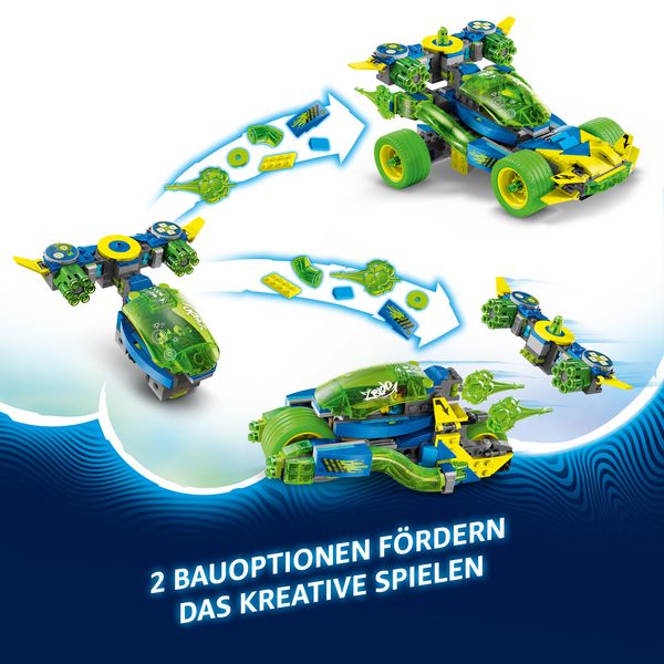 Produktbild: LEGO DREAMZzz Mateo mit dem Z-Blob Action-Rennwagen, Geschenk 71491
