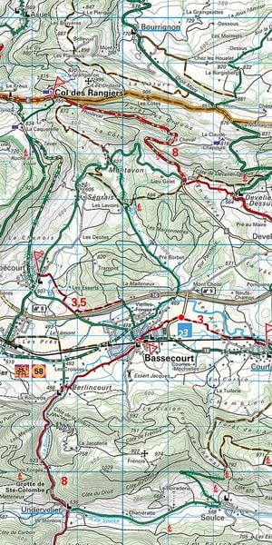 Produktbild: K&uuml;mmerly+Frey Velokarte 3 Jura 1:60.000