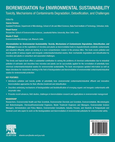Produktbild: Bioremediation for Environmental Sustainability