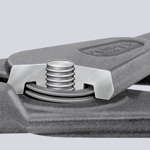 Produktbild: Knipex 49 11 A0 Seegeringzange Passend f&uuml;r (Seegeringzangen) Au&szlig;enringe 3-10 mm Spitzenform (Details) gerade