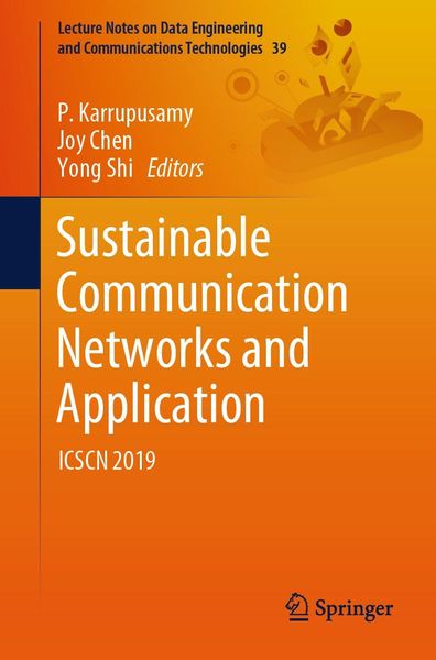 Produktbild: Sustainable Communication Networks and Application