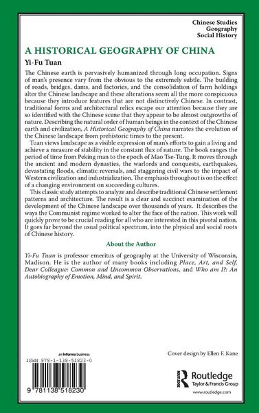 Produktbild: A Historical Geography of China