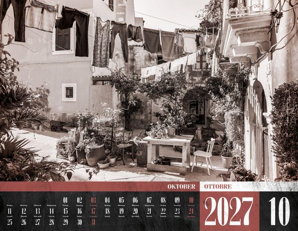 Produktbild: La Dolce Vita Kalender 2027 | Italienische Lebensart