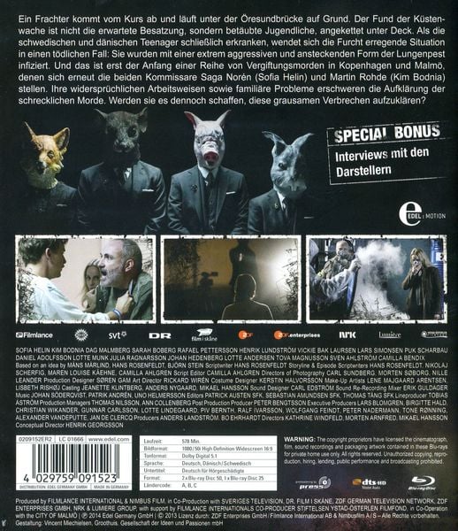 Produktbild: Die Br&uuml;cke - Transit in den Tod - Staffel 2 [3 BRs]