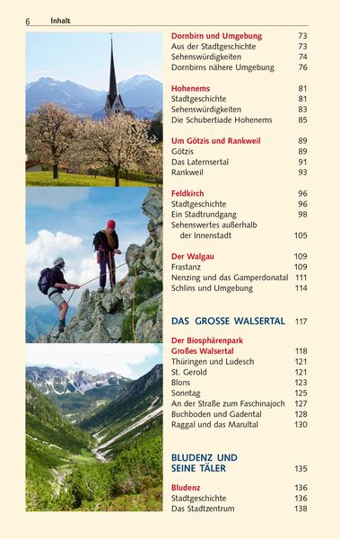 Produktbild: TRESCHER Reiseführer Vorarlberg