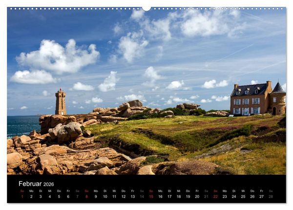 Produktbild: Bretagne - Fotoreise von der Cote de Granit Rose zur Ile de Brehat (Wandkalender 2026 DIN A2 quer), CALVENDO Monatskalender