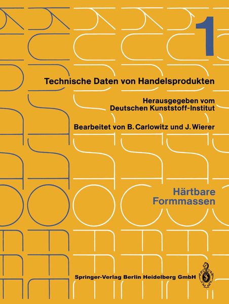 Produktbild: H&auml;rtbare Formmassen