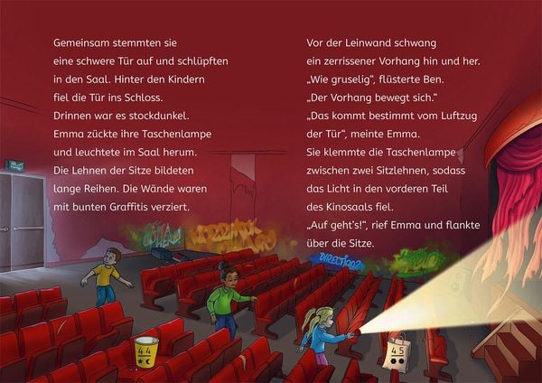 EXIT® - Das Buch, Bücherhelden 2. Klasse, Das Geisterkino
