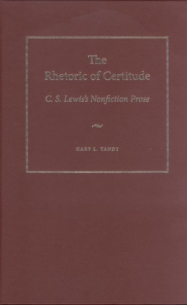 Produktbild: Rhetoric of Certitude
