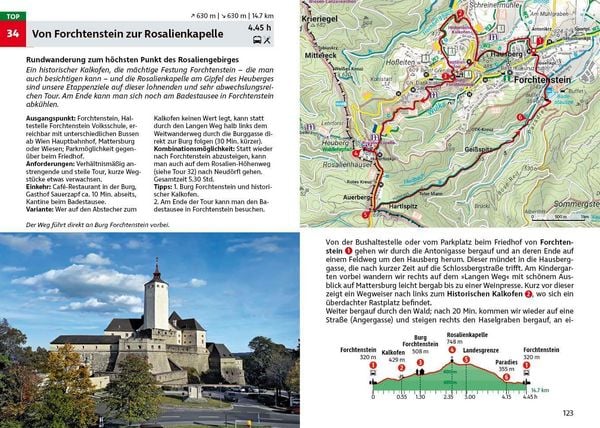 Produktbild: ROTHER Wanderf&uuml;hrer Leithagebirge - Rosaliengebirge