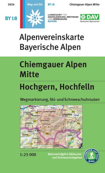 Produktbild: Chiemgauer Alpen Mitte, Hochgern, Hochfelln