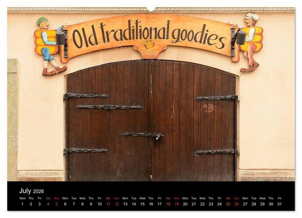 Produktbild: Walking around Prague (High Quality Premium Wall Calendar 2026 DIN A2 landscape),CALVENDO 12 Month Wall Calendar