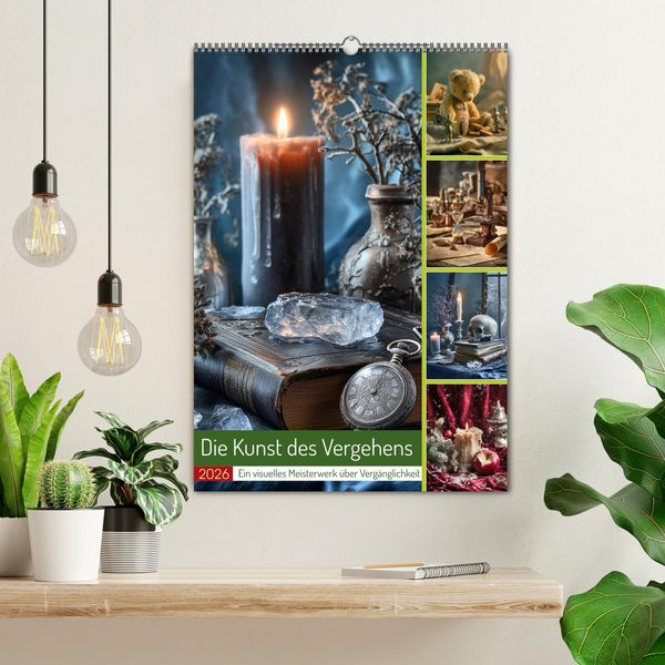 Produktbild: Die Kunst des Vergehens (Wandkalender 2026 DIN A2 hoch), CALVENDO Monatskalender
