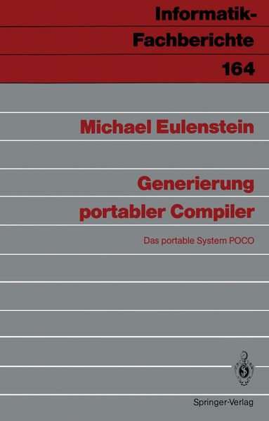 Produktbild: Generierung portabler Compiler
