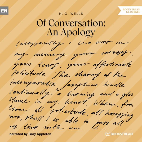 Of Conversation: An Apology - H. G. Wells, Audio, 9783991242499