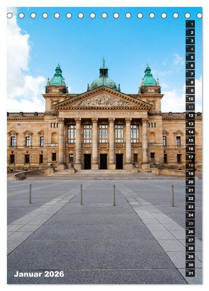 Produktbild: Mein Leipzig (Tischkalender 2026 DIN A5 hoch), CALVENDO Monatskalender