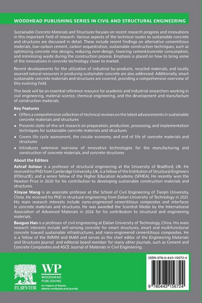 Produktbild: Sustainable Concrete Materials and Structures