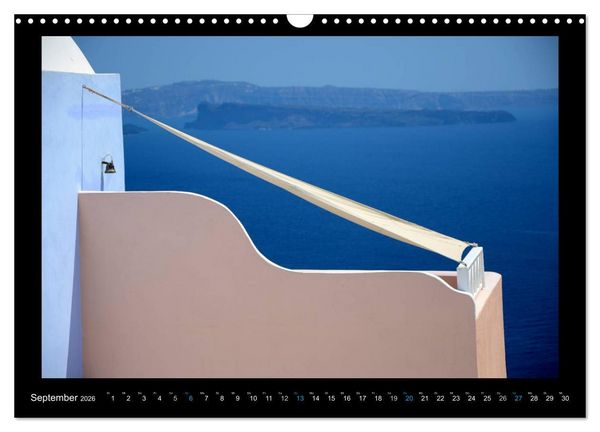 Produktbild: Santorini (Wandkalender 2026 DIN A3 quer), CALVENDO Monatskalender