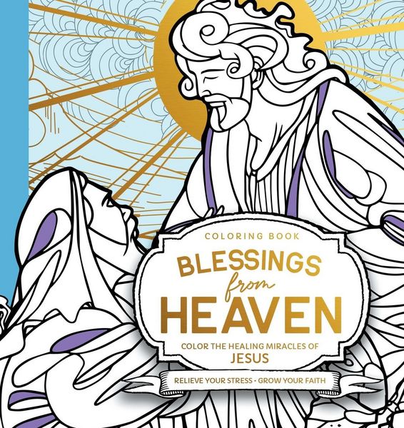 Produktbild: Blessings from Heaven Adult Coloring Book