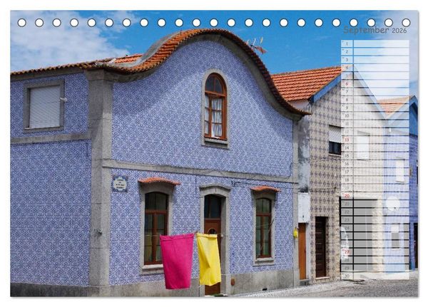 Produktbild: Portugal - der Norden (Tischkalender 2026 DIN A5 quer), CALVENDO Monatskalender